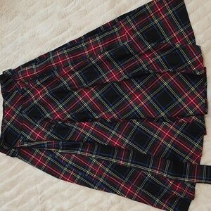 Mi ami Tartan Skirt in Red and Black